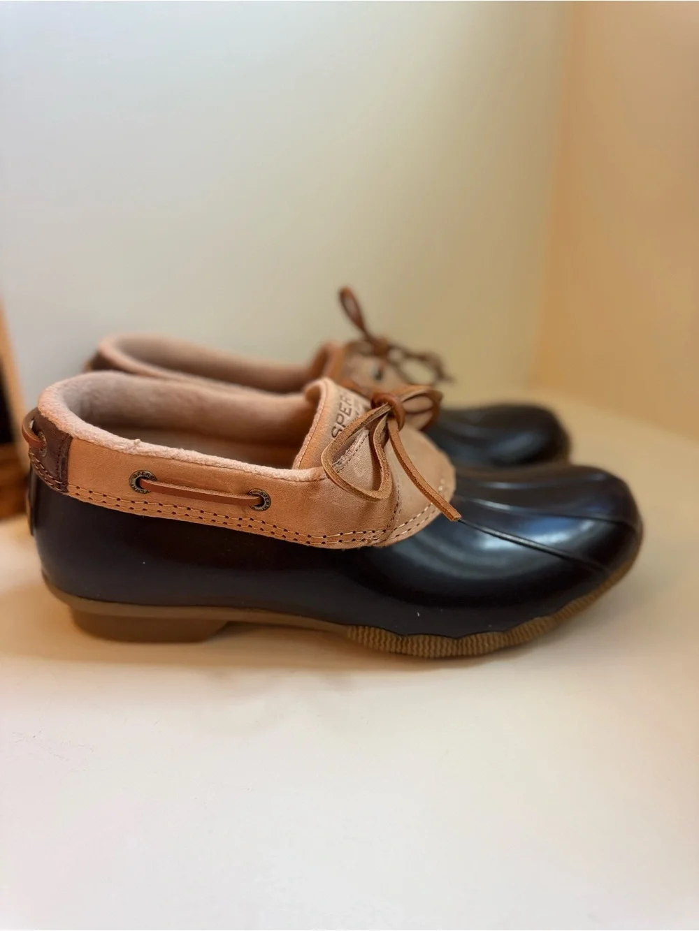 Sperry Top-Sider Brown Duck Shoes | Waterproof Leather| Fall Essential